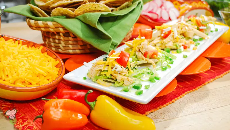 Heart Healthy Mini Chicken Nachos
