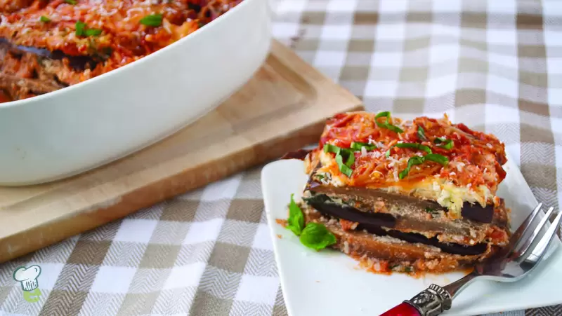 Heart Healthy Eggplant Lasagna