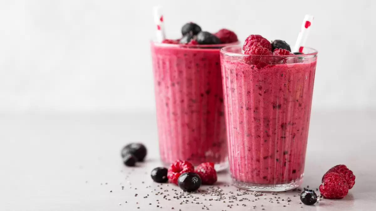 Heart Healthy Mixed Berry Smoothie