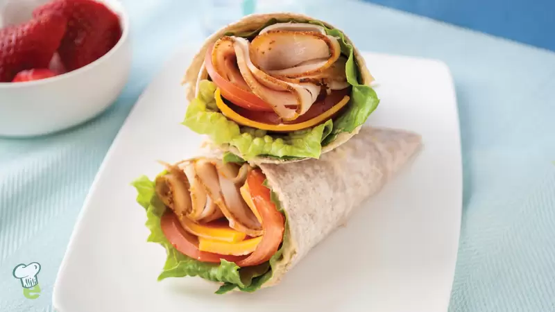 Heart Healthy Turkey Wraps