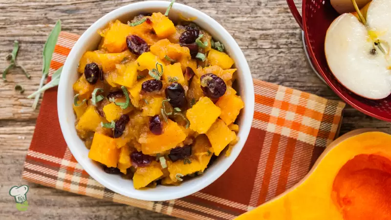 Heart Healthy Butternut Squash and Apple