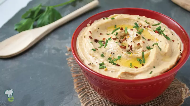 Heart Healthy Garlic Hummus
