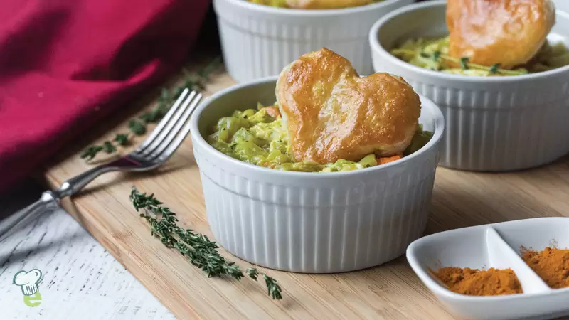 Heart Healthy Hearty Chicken Pot Pie