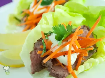 Beef Lettuce Wraps