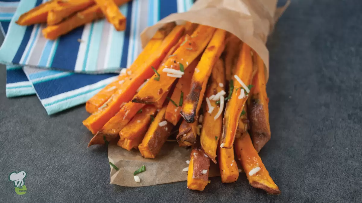 Heart Healthy Sweet Potato French Fries