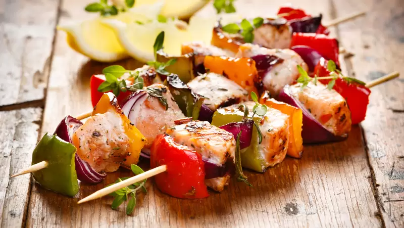 Heart Healthy Tuna Kebabs