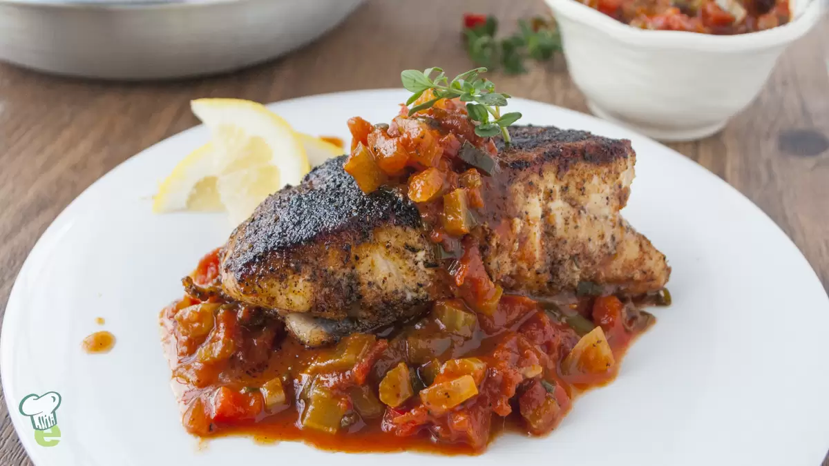 Heart Healthy Blackened Red Snapper