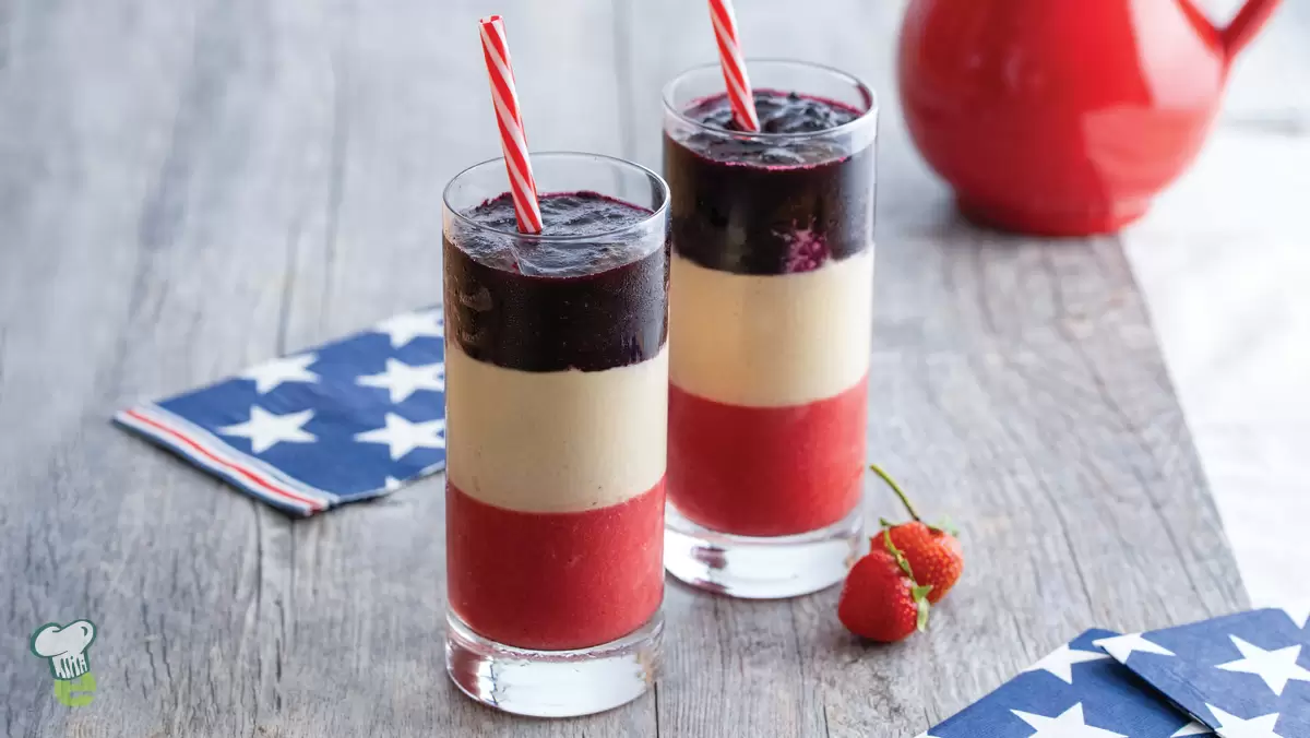 Heart Healthy Frozen Berry Mocktails