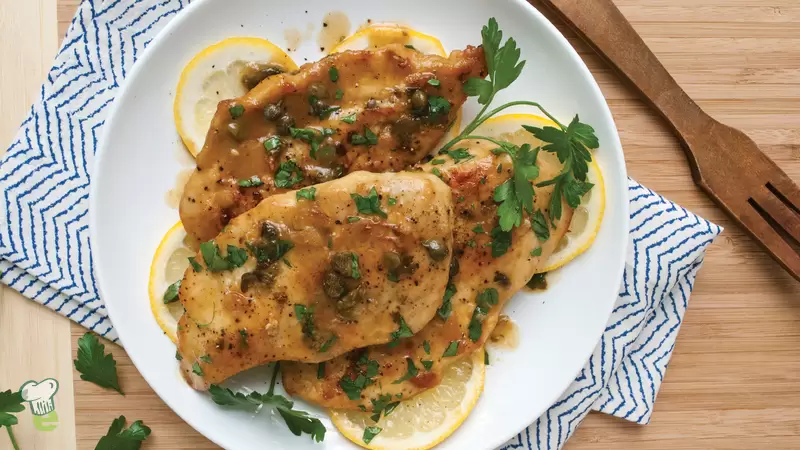 Heart Healthy Chicken Piccata