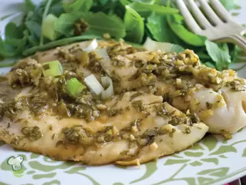 Ginger Baked Tilapia