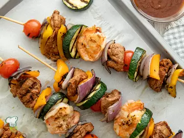 Surf and Turf Kebabs