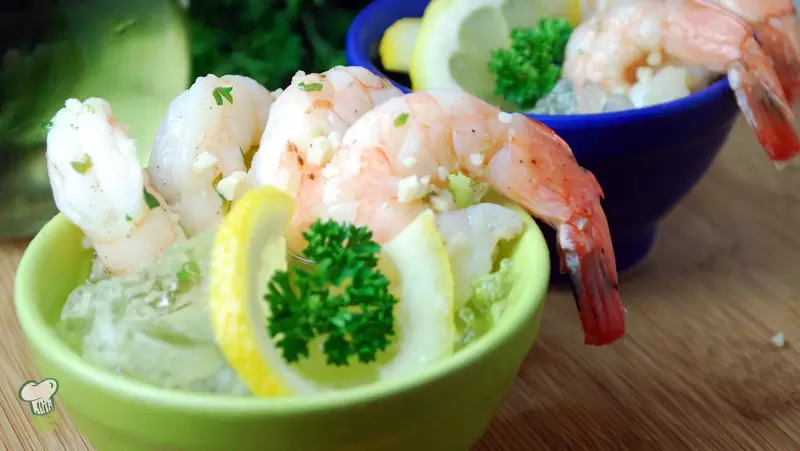 Heart Healthy Lemon Garlic Shrimp