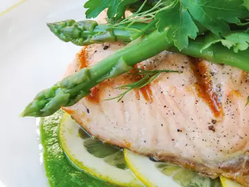 Salmon with Salsa Verde