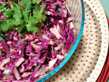 Apple Cabbage Slaw