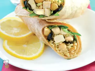 Chicken Couscous Wrap
