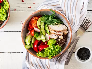 Chicken and Quinoa Buddha Bowl
