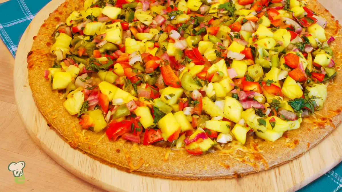 Heart Healthy Hawaiian Pizza