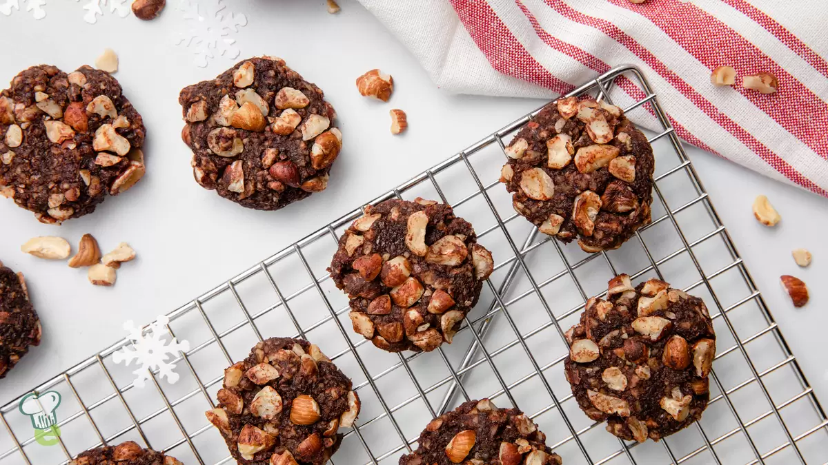 Heart Healthy Chocolate Hazelnut Cookies
