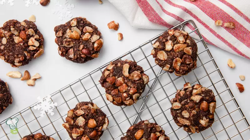 Heart Healthy Chocolate Hazelnut Cookies