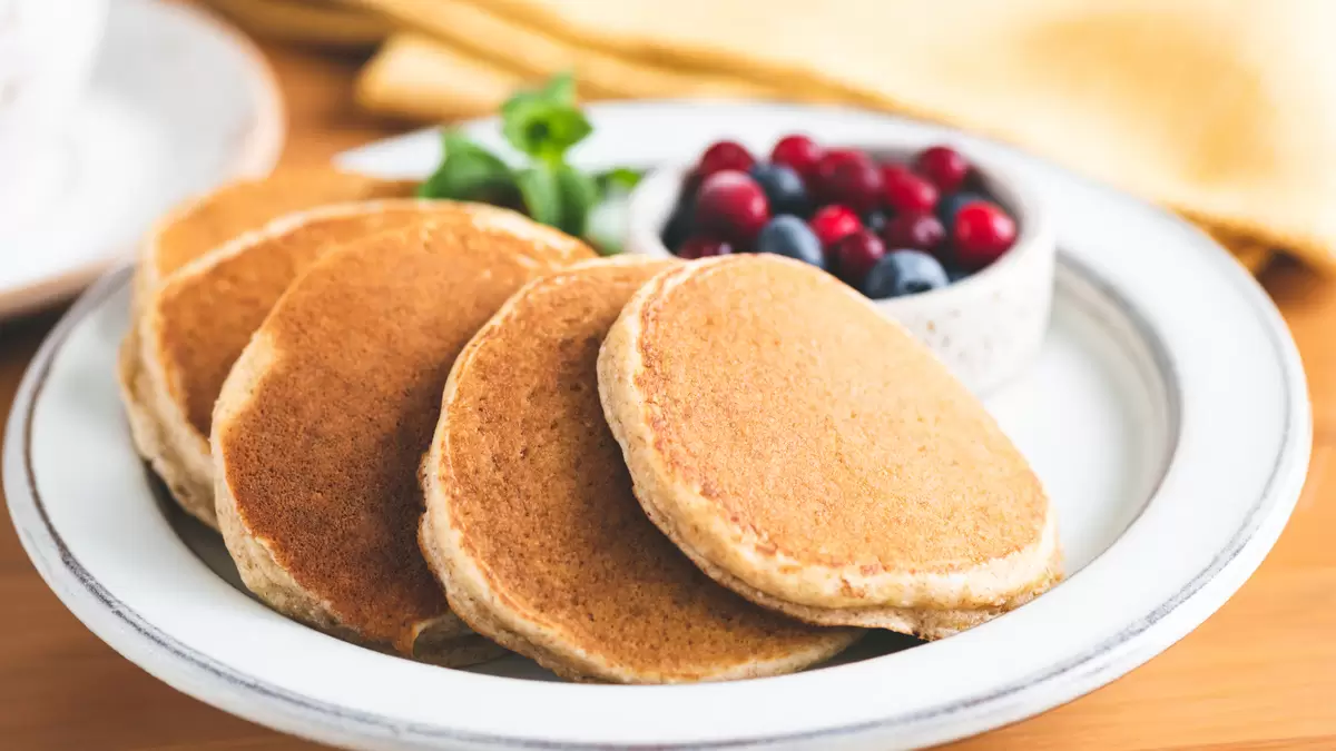 Heart Healthy Multigrain Pancakes