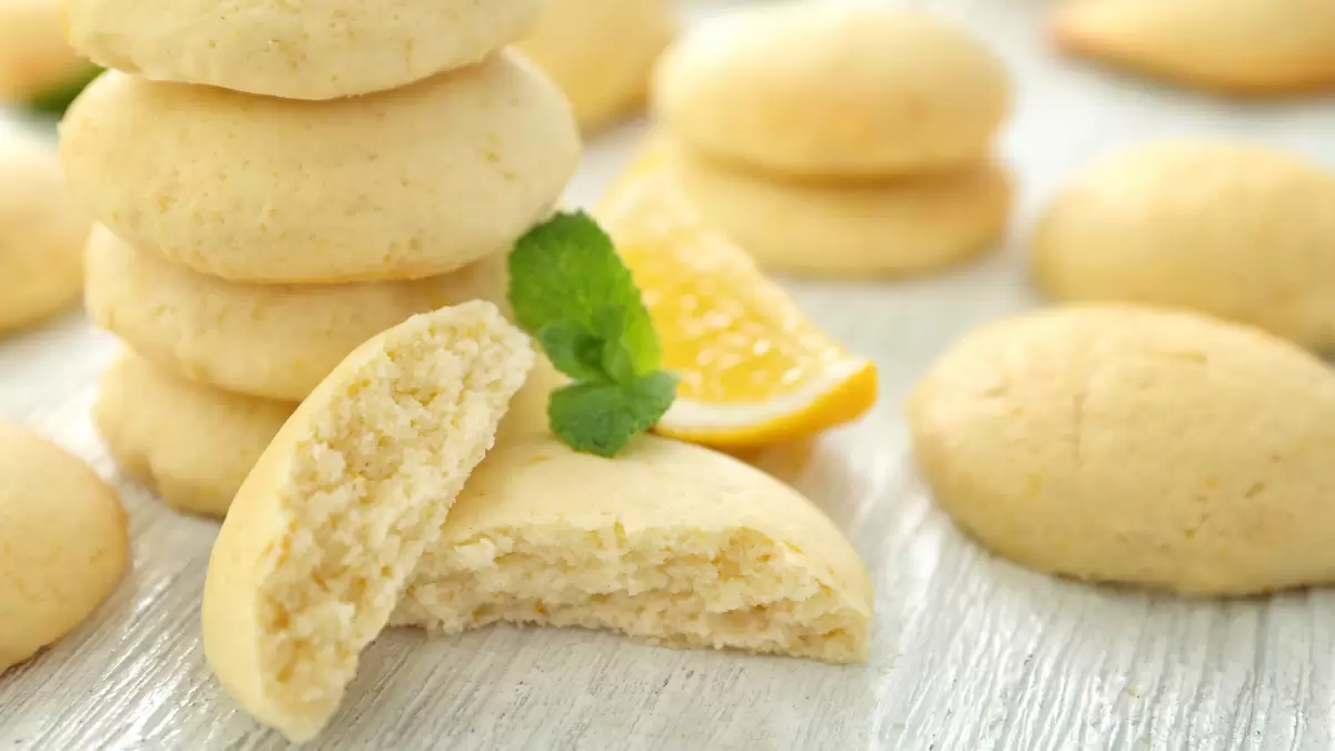 Heart Healthy Lemon Yogurt Cookies