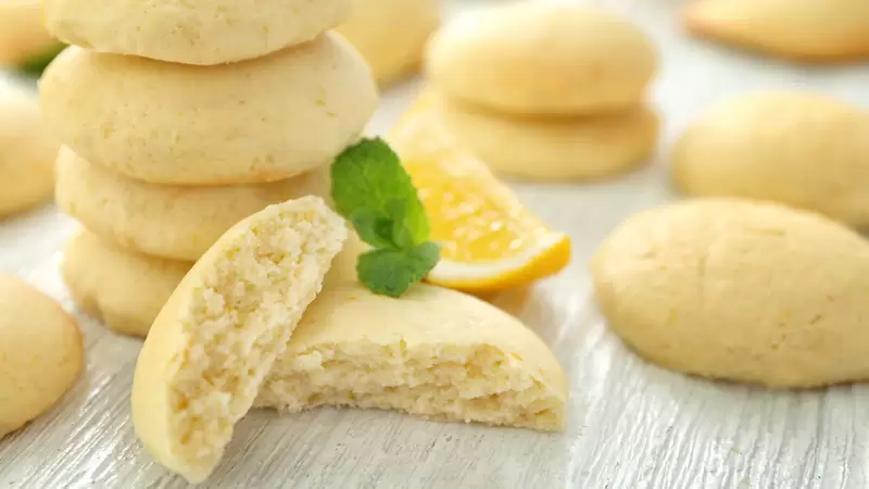 Heart Healthy Lemon Yogurt Cookies