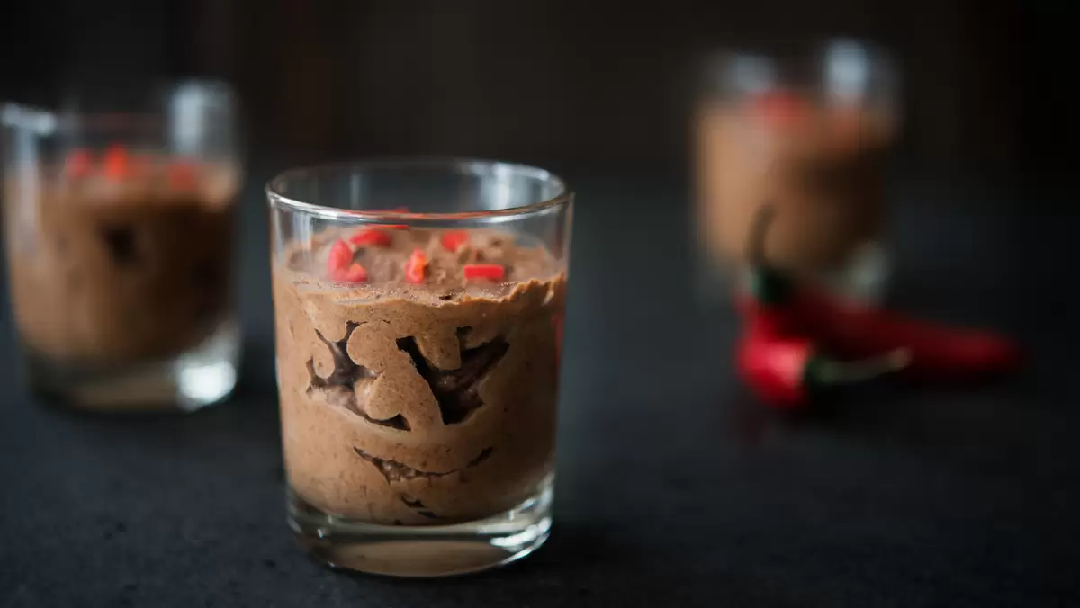 Heart Healthy Mexican Chocolate Mousse