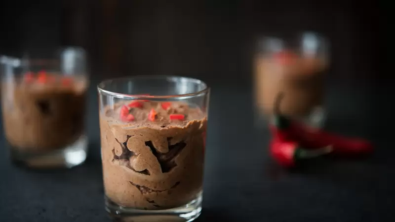 Heart Healthy Mexican Chocolate Mousse