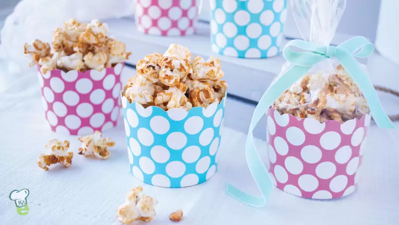 Heart Healthy Caramel Popcorn